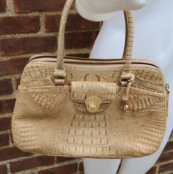 Brahmin croc vintage satchel bag - Picture 3 of 16